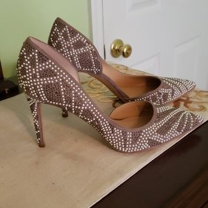 INC Kenjays Natural Pearl shoes Size 11M